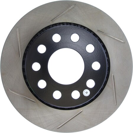 Centric StopTech Sport Slotted Brake Rotor; Rear Right, StopTech 126.33033SR